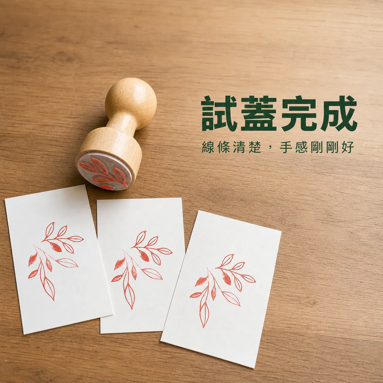試蓋成果