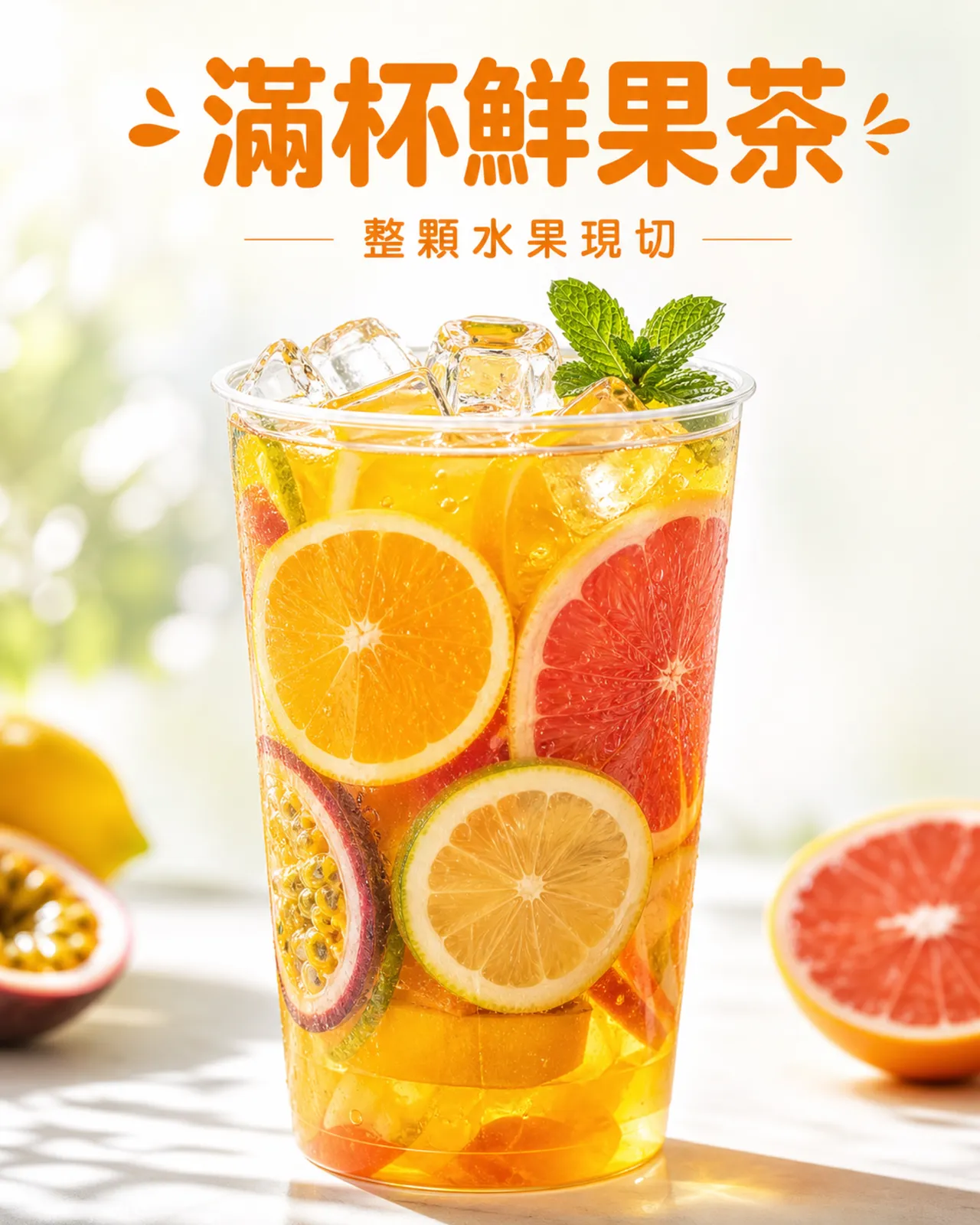 繽紛鮮果茶