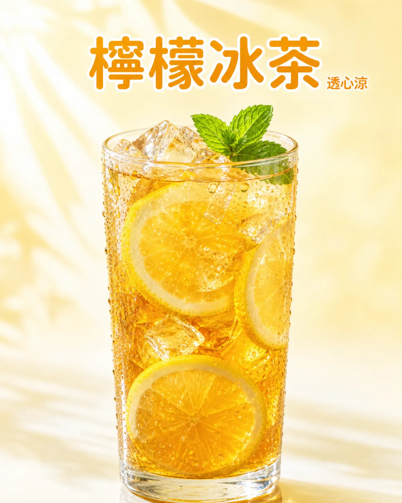 清爽檸檬冰茶